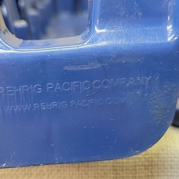 Pepsi-Cola 24 20 oz Bottle Crates Blue Plastic Soda Pop 18.5X12" - Picture 7 of 9